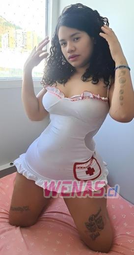 Nueva escort pendeja morena Metro Hospitales 
